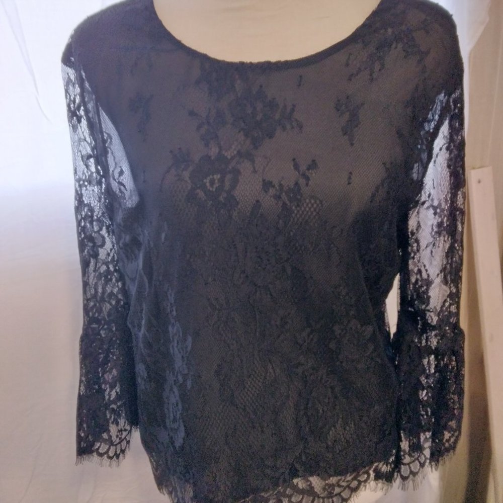 Kava love lace top